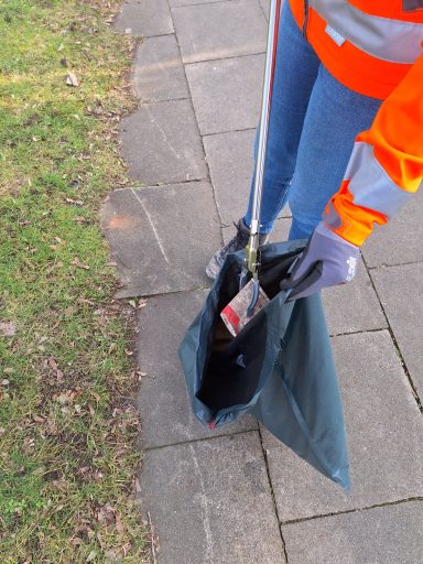 Foto einer Abfallsammlung