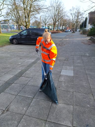 Foto einer Abfallsammlung