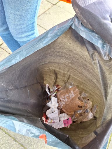 Foto Inhalt Müllsack